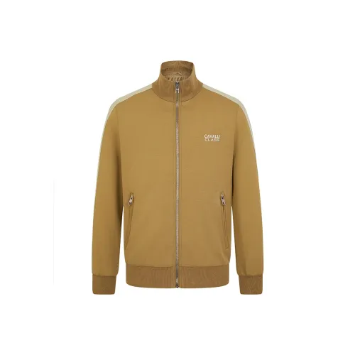 Cavalli Class Куртки Пальто Мужской CAMEL
