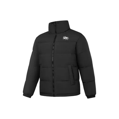 QIAODAN Cozy Nest Пуховик Унисекс Черный