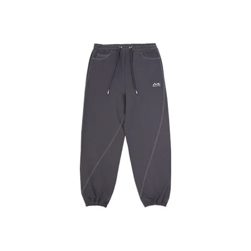 ADER ERROR Серые Мужские Вязаные Спортивные Штаны