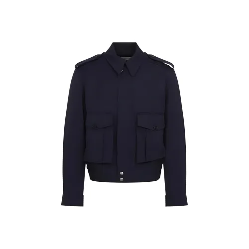 DRIES VAN NOTEN Куртки и Пальто Мужской Морской Синий