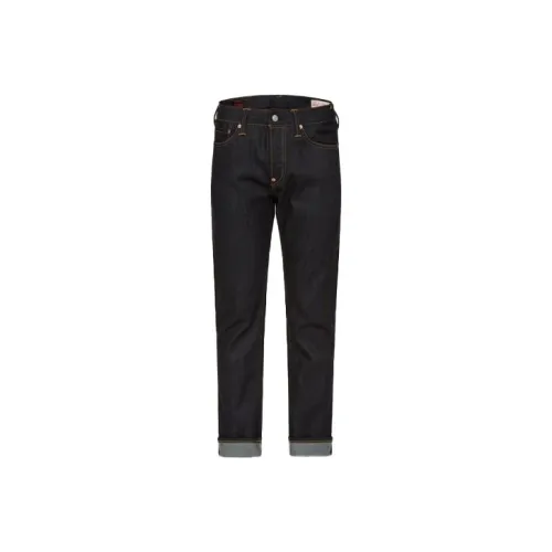 EVISU Джинсовый Синий Мужские Джинсы