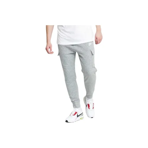 Nike Gray Men's Cargo Pants Nike Серые Мужские Карго Брюки