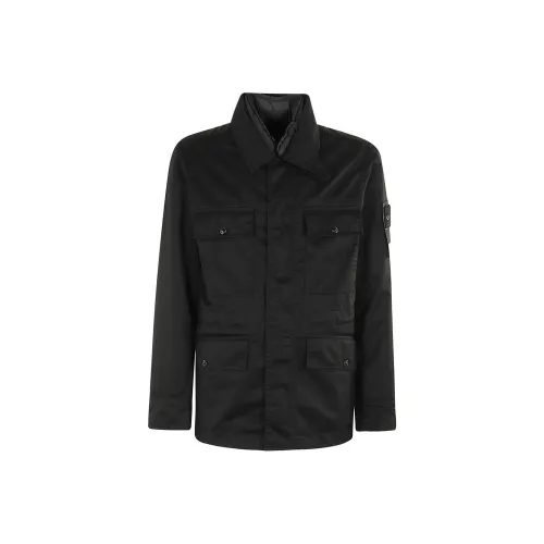 STONE ISLAND Куртки и Пальто Мужской Черный
