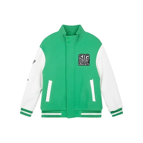 QIAODAN Хлопковый пуховик Мужской Зеленый Перечно-зеленый Кремово-белый