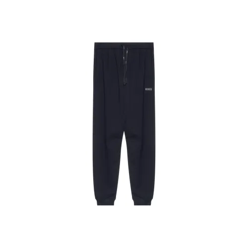 Hugo Boss Черные Мужские Вязаные Спортивные Штаны