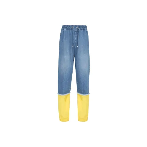 BALMAIN Синие Унисекс Джинсы
