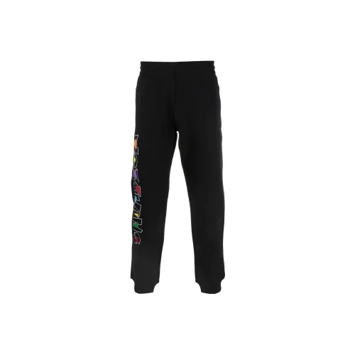 MOSCHINO Черные Мужские Вязаные Спортивные Штаны