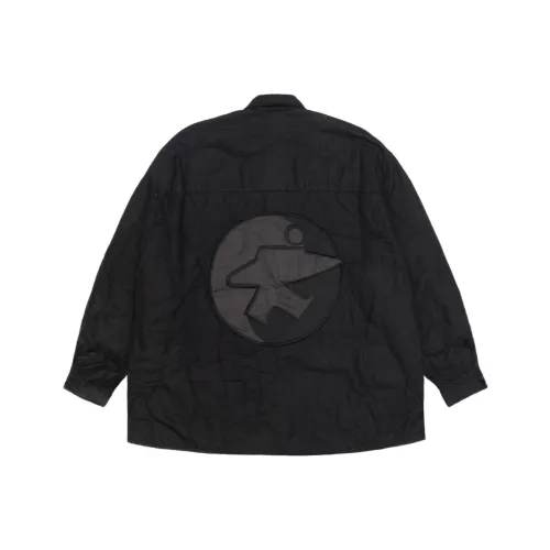 Stussy X Our Legacy SS24 Куртки и Пальто Унисекс Черный