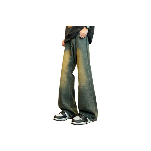 ROLLING MONEY Унисекс Джинсы