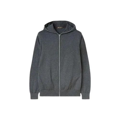 Loro Piana Серый Мужской Куртки