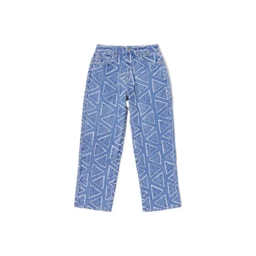 Lee x RANDOMEVENT Джинсы унисекс средне-голубого цвета