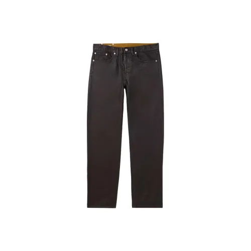 DRIES VAN NOTEN Мужские черные джинсы
