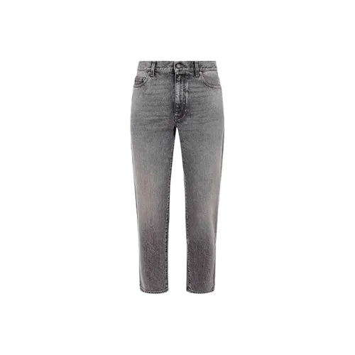 SAINT LAURENT Gray Men's Jeans SAINT LAURENT Серый Мужские Джинсы
