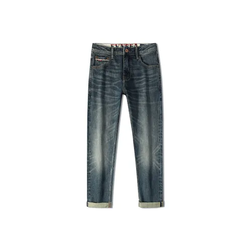 JUCY JUDY Синие Унисекс Джинсы