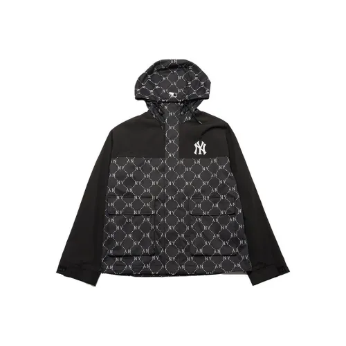 MLB SS24 Куртки Пальто Весна-осень Унисекс Черный