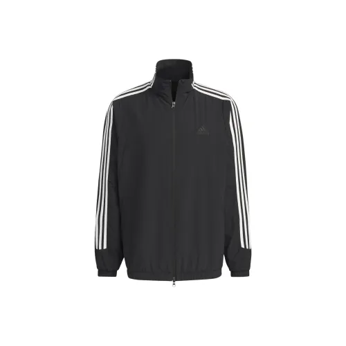 Adidas 3 Stripes Куртка Унисекс Черная
