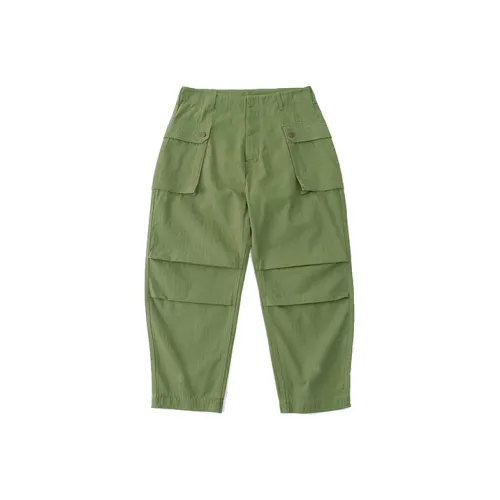TEKABLU Повседневные брюки Мужские Армейский зеленый