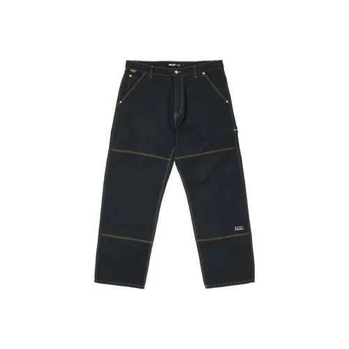 Дворцовый Черный Мужской Джинсы