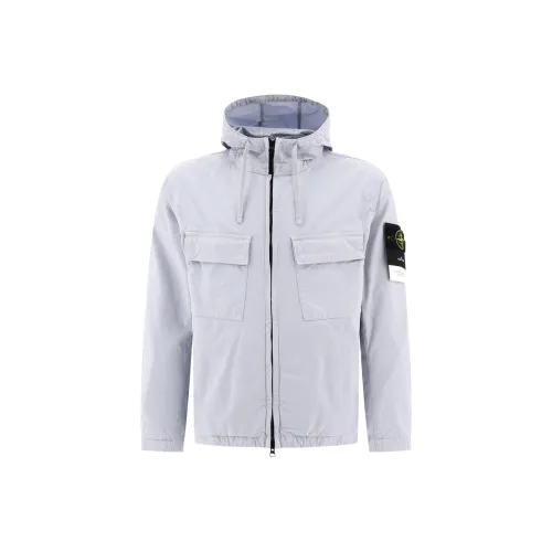 Stone Island Ice Синий Мужской Куртка