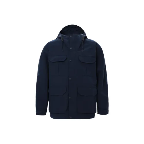 UNIQLO Куртки и Пальто Унисекс Темно-синий