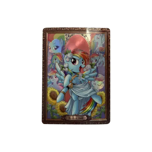 KAYOU Мой маленький пони Объем 7 OF Яркий Moon Bag Rainbow Dash SC Карта IP Аниме Карточки 1 шт