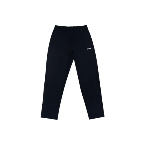 LINING Training Series Вязаные тренировочные штаны мужские черные