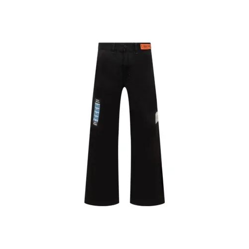 HERON PRESTON Мужские черные джинсы
