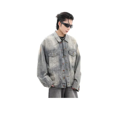 CUWU Куртки Пальто Унисекс Желтый Грязь