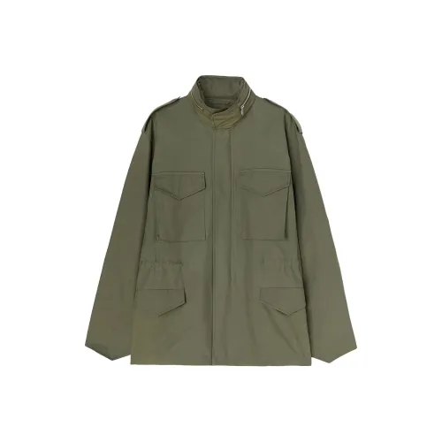 JIL SANDER Лесной зеленый Мужские куртки