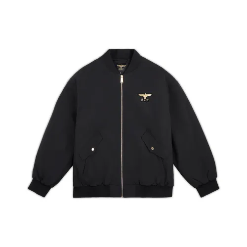 BOY LONDON Хлопковый пуховик унисекс черного цвета