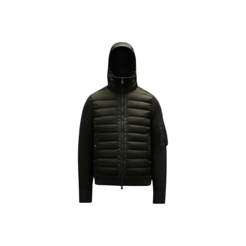 Moncler Пуховик Мужской Зеленый