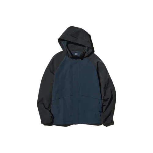 UNIQLO Куртки и Пальто Мужской Темно-Синий