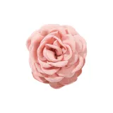 Бежево-розовый с цветочным узором