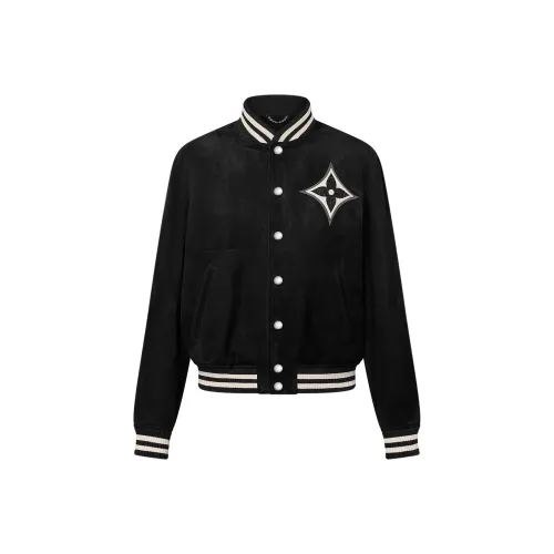 LOUIS VUITTON SS24 Кожаная куртка мужская черная