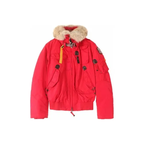 PARAJUMPERS Хлопковый пуховик Мужской Красный