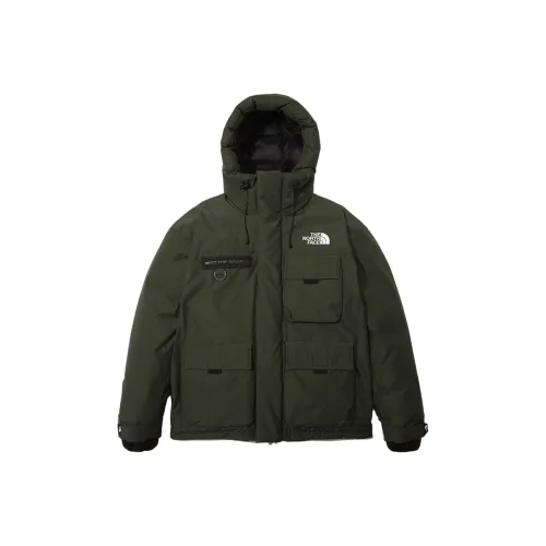 The North Face Пуховики и зимние пальто Зимний унисекс Армейский зеленый