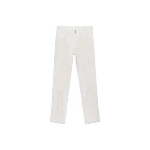 GIVENCHY Белый Мужской Джинсы