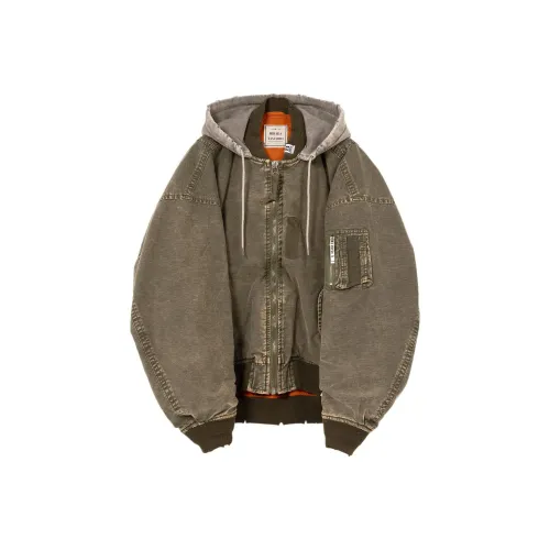 Maison Mihara Yasuhiro Хаки Мужские Куртки