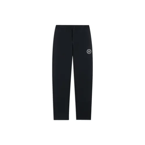 LINING Черные Мужские Вязаные Спортивные Штаны