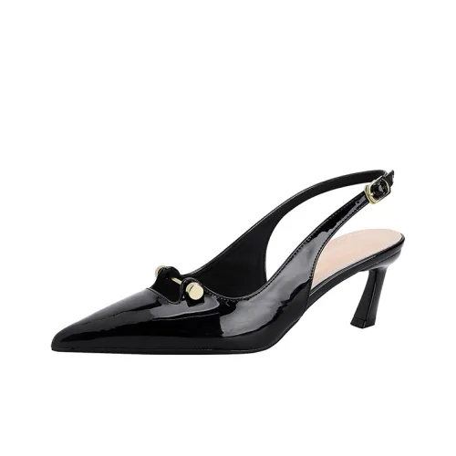 YAFEI XUANYU Узкий каблук высокий каблук 6 см женский