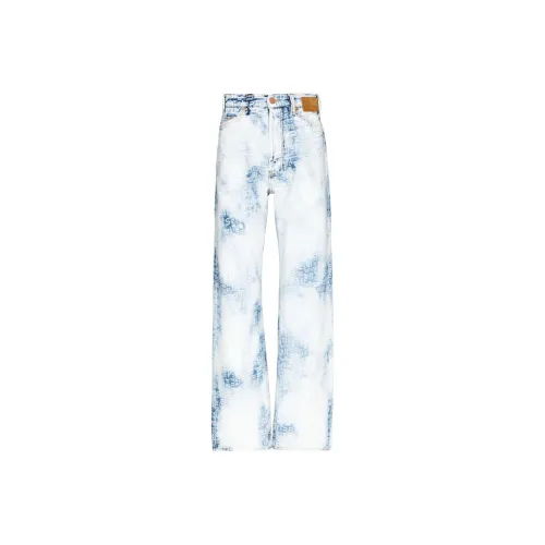 PALM ANGELS Blue Men's Jeans PALM ANGELS Синий Мужские Джинсы