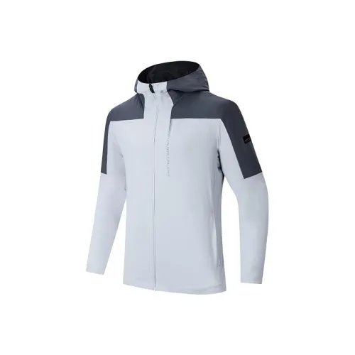 ANTA ZONGXUNXILIE Куртки и Пальто Мужской Серый Горчичный Камень