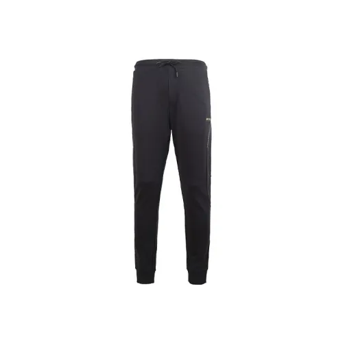 Hugo Boss Черные Мужские Вязаные Спортивные Штаны