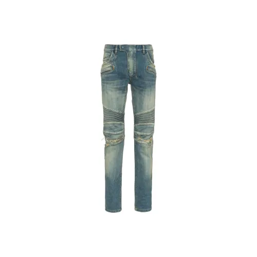 BALMAIN Blue Men's Jeans BALMAIN Синий Мужской Джинсы