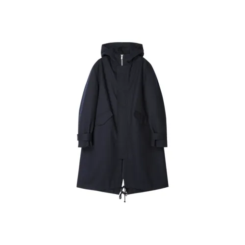 CROQUIS 409 Черный Темно-синий Унисекс Тренч