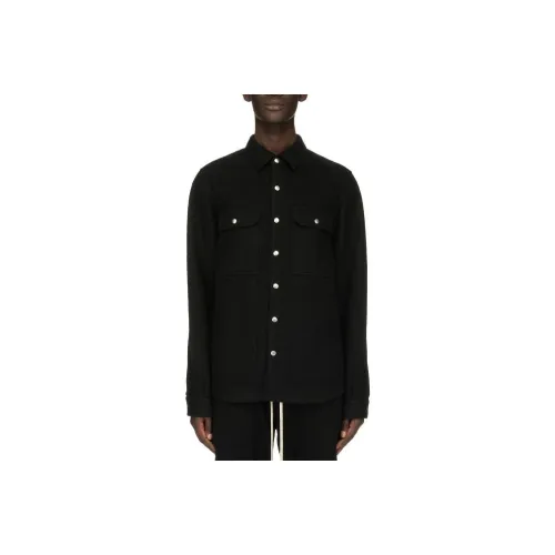 RICK OWENS совместный бренд RO FW23 Куртки и пальто Мужской Черный