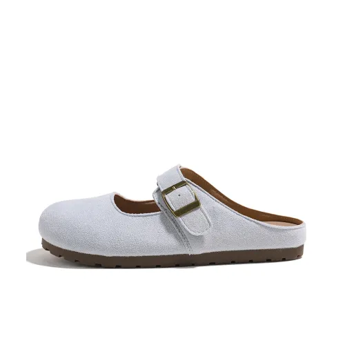 HUANQIU Тихий Аbrasion Resistant Slip Resistant Домашние тапочки Женские Aqua