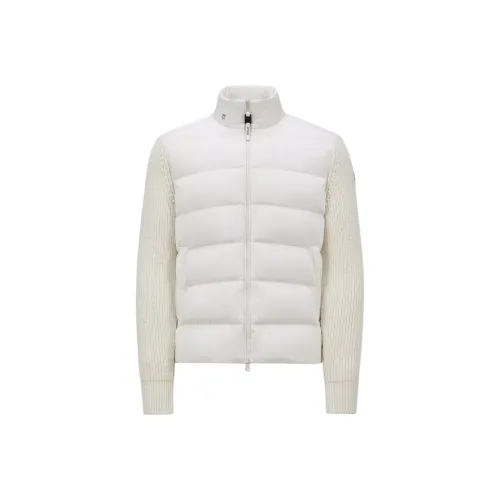 Moncler Кардиган Пуховик Мужской Белый