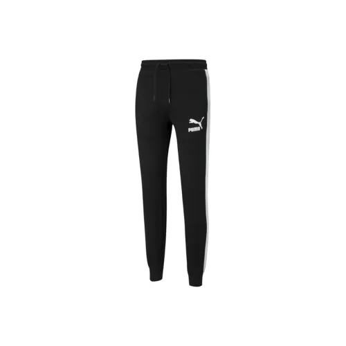 PUMA Черные Мужские Вязаные Спортивные Штаны