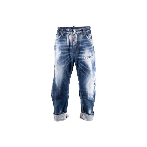 DSQUARED 2 Blue Men's Jeans DSQUARED 2 Синий Мужской Джинсы
